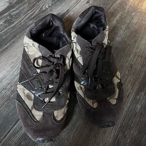 Stylish Brown and Black Sneakers